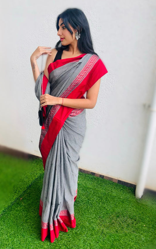 Vyanmi RaktaChhaya Handloom Saree