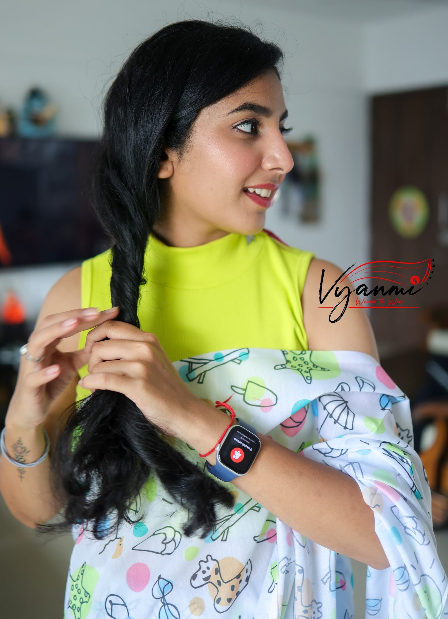 Vyanmi Playcation Mul Saree