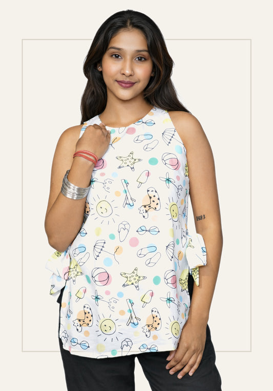 Vyanmi GUL Playdate Side-Knot Kurti