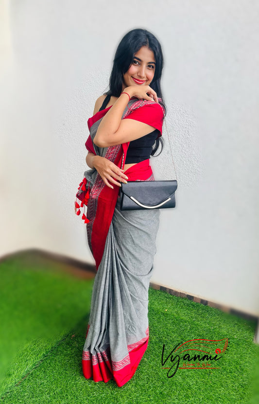 Vyanmi RaktaChhaya Handloom Saree
