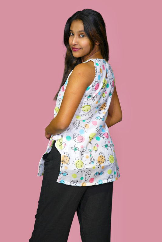 Vyanmi GUL Playdate Side-Knot Kurti