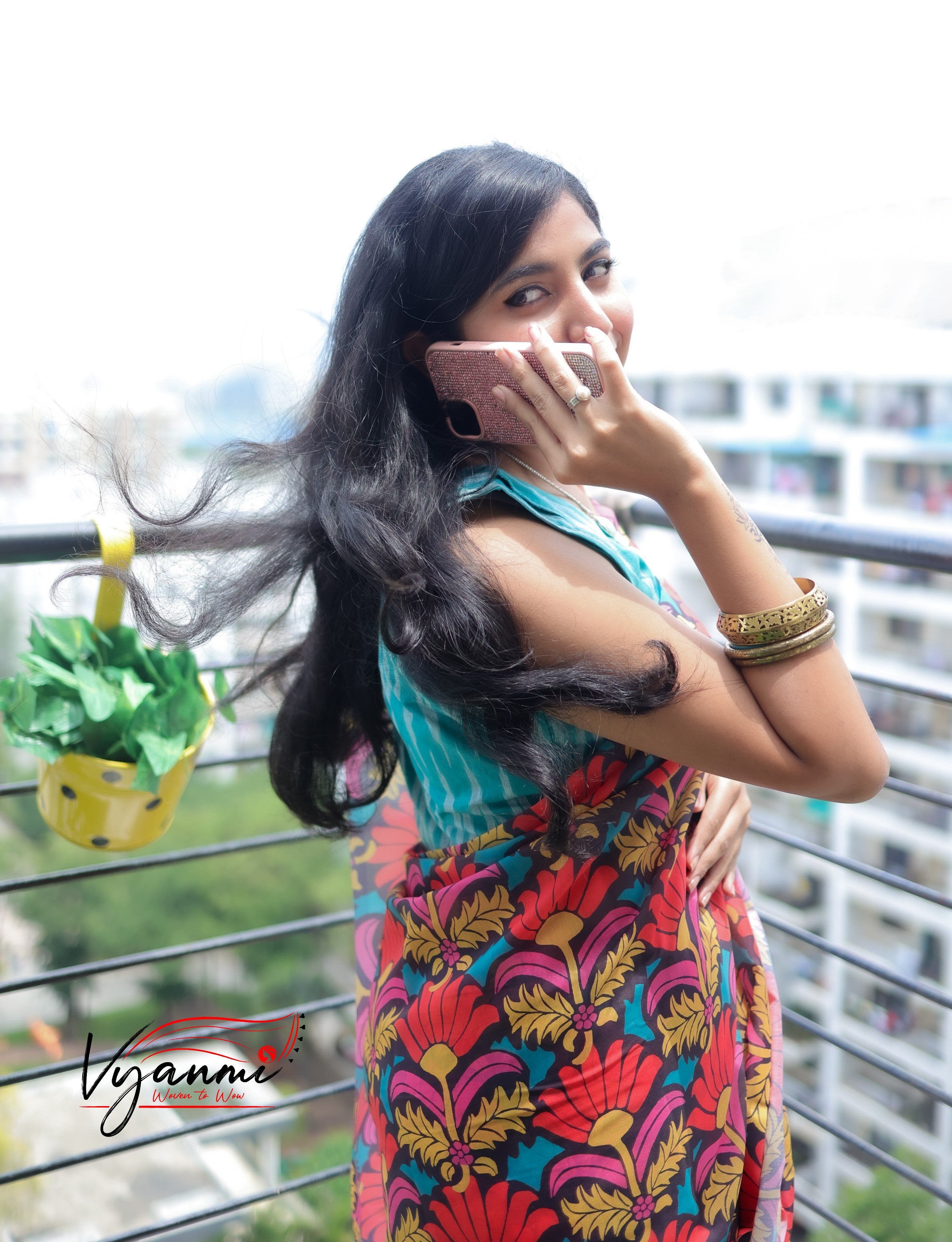 Vyanmi Retro Sundae Mul Saree