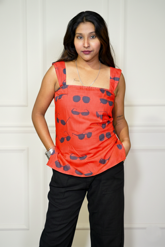 Vyanmi GUL Red Shade Corset Kurti