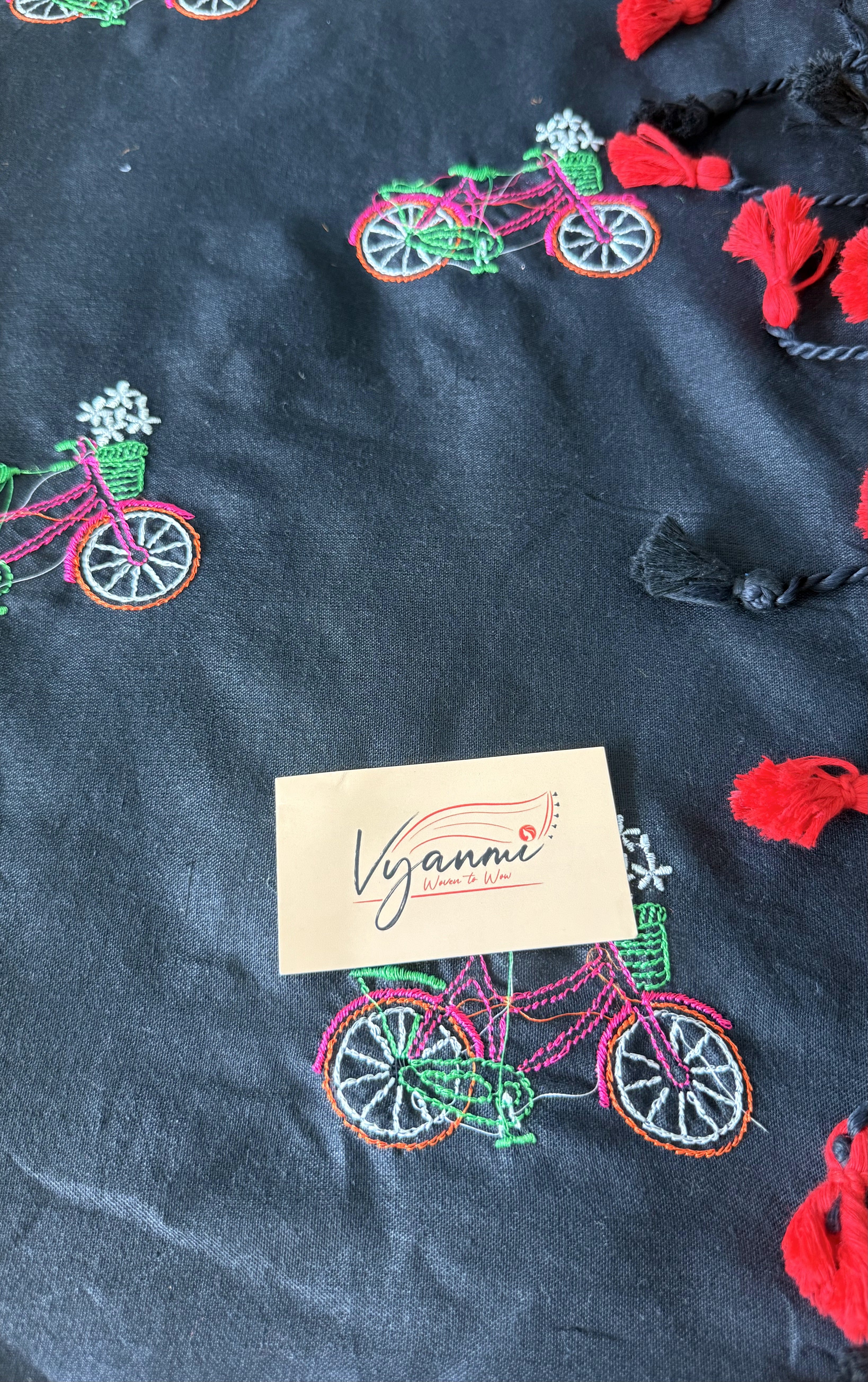 Vyanmi Kaali Chakrika Handloom Saree
