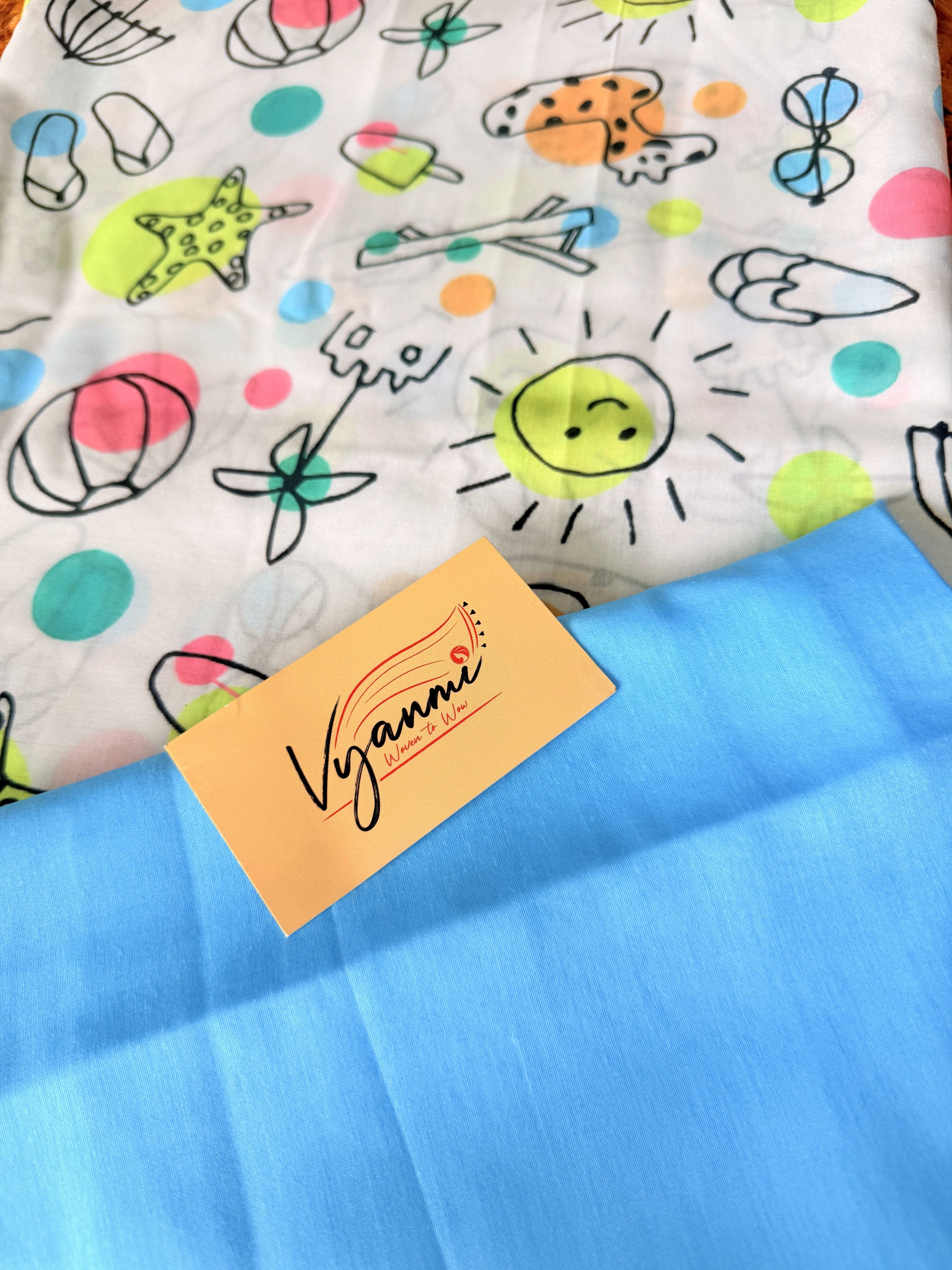 Vyanmi Playcation Mul Saree